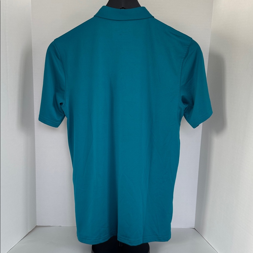 Masters Kids Teal and Yellow Polo Shirt - Picture 3 of 4